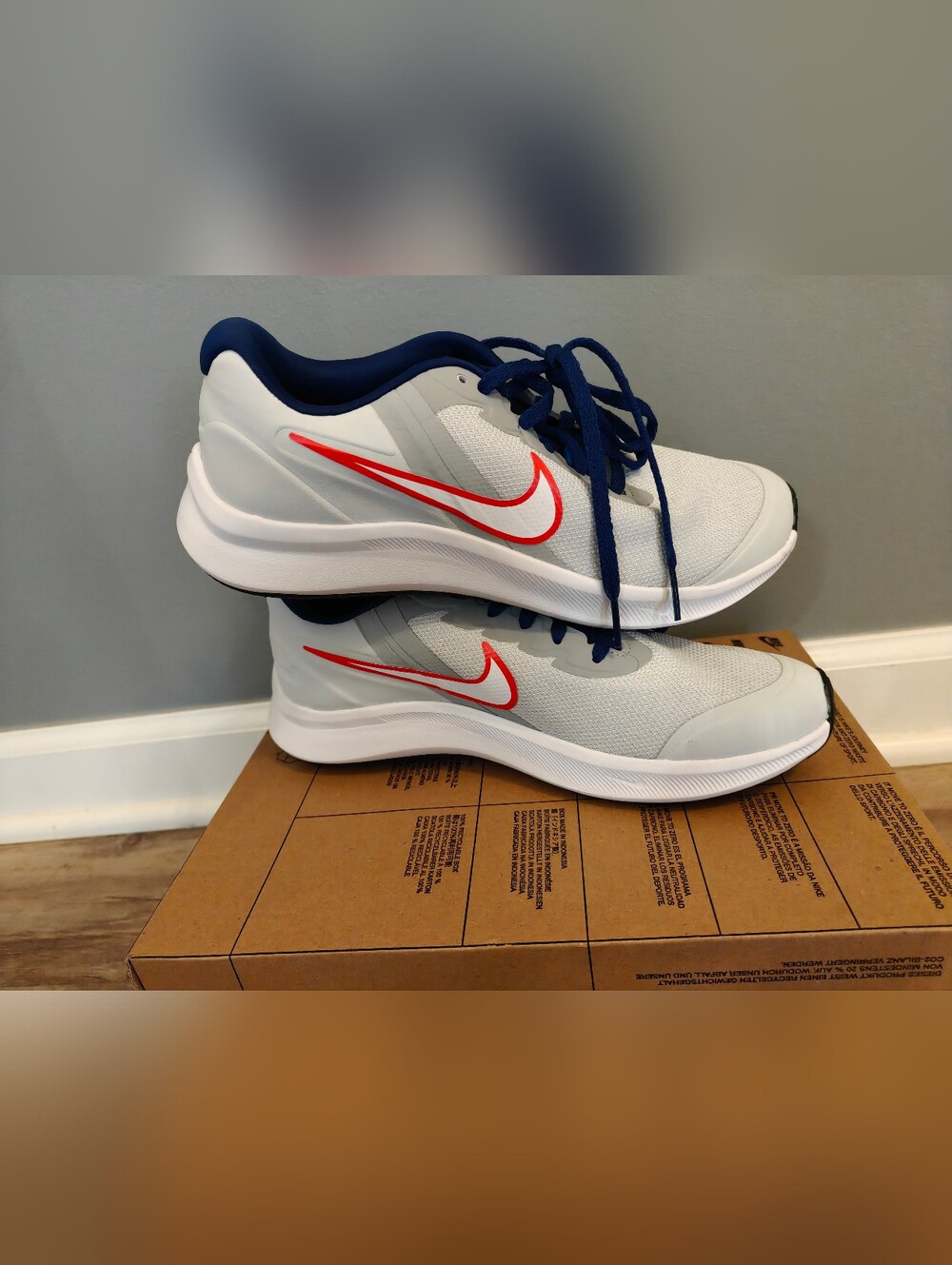 Nike Star Runner Shoes Size 5y 7w NIB